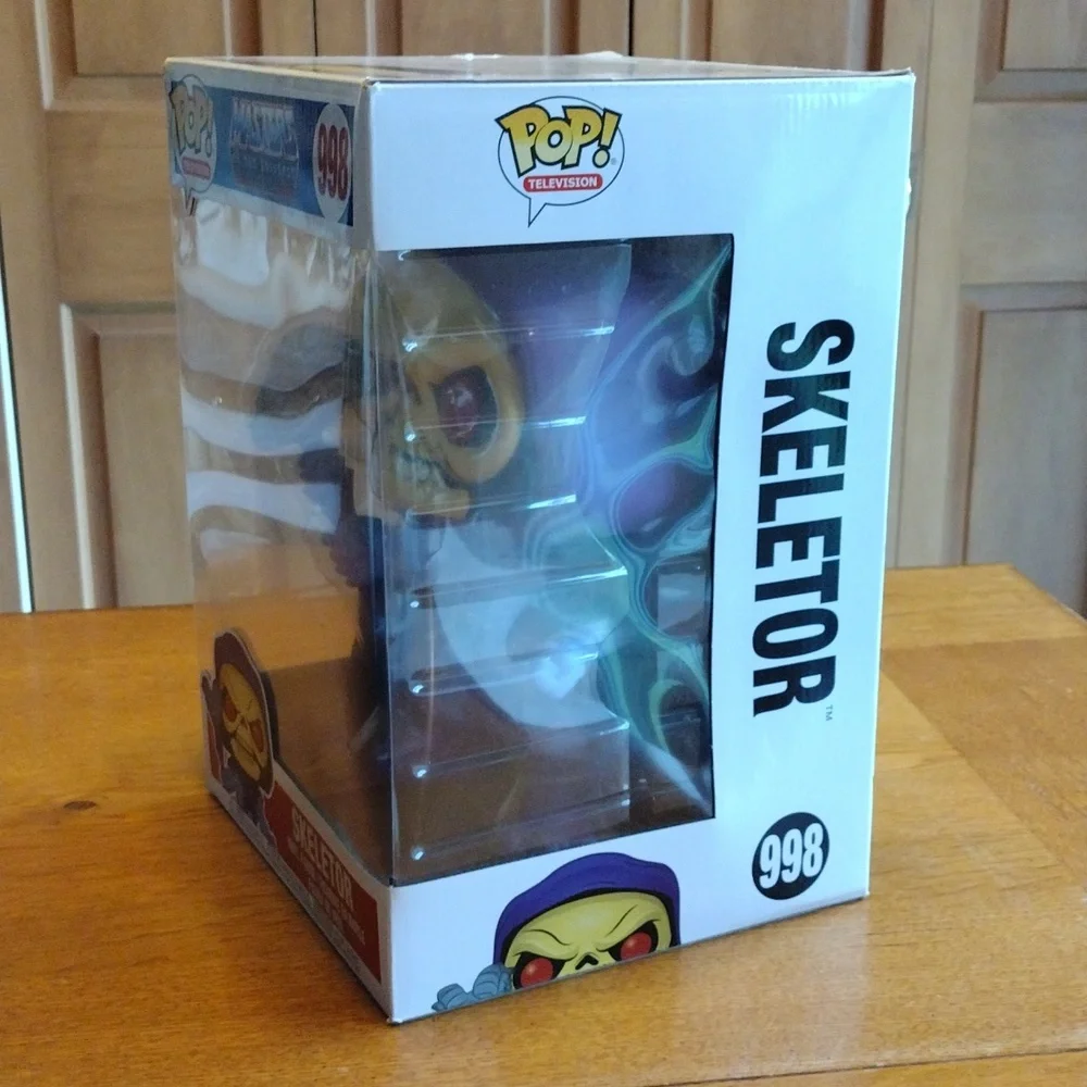 Large 10" Skeletor Funko Pop Television #998 Masters Of The Universe Figure - Picture 6 of 10